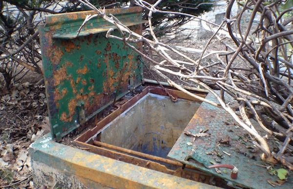 A mysteriously hidden fallout shelter.
For years, the Zwick family in Neenah, Wisconsin heard rumours that there was a fallout shelter on their property, hidden under a metal door. After years of looking, they finally tracked it down and explored it.

Dating back to the 60’s, inside they found food, tools, flashlights, candles, medical supplies, personal care products, hunting equipment and a handheld Geiger counter to measure radiation.