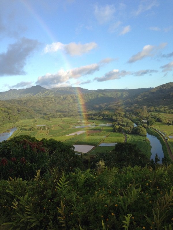 “I found the end of the rainbow.”