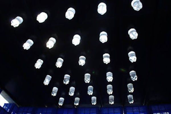 Water bottles as lights.
If you’re building a shelter and you need some light diffused throughout, you can use a water bottle. A half filled water bottle that’s inserted into a ceiling, will help the sunlight shine through and brighten up the place.

Sadly, it’ll only work during the day, but it’s a neat trick.