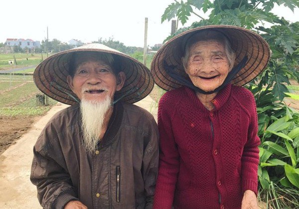 “This Vietnamese couple has been married for 70 years.”