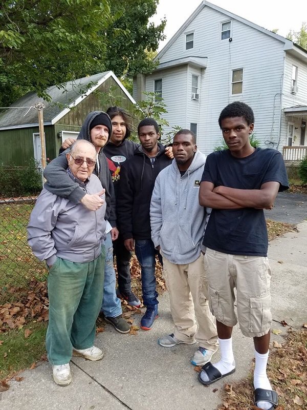“These young guys saved their elderly neighbor Mr. C from a house fire.”