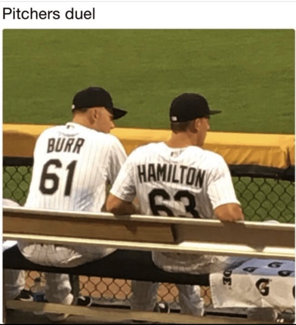 burr hamilton pitchers - Pitchers duel Burr 61 Hamilton De