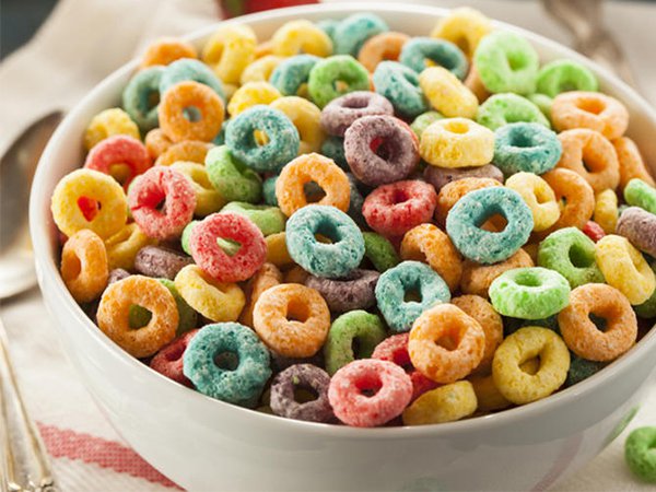 Every color of Froot Loops has the exact same flavor.