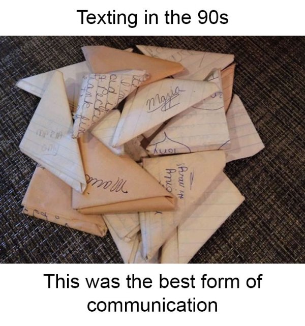 texting in the 80s - Texting in the 90s Maria Ariel straw it This was the best form of communication