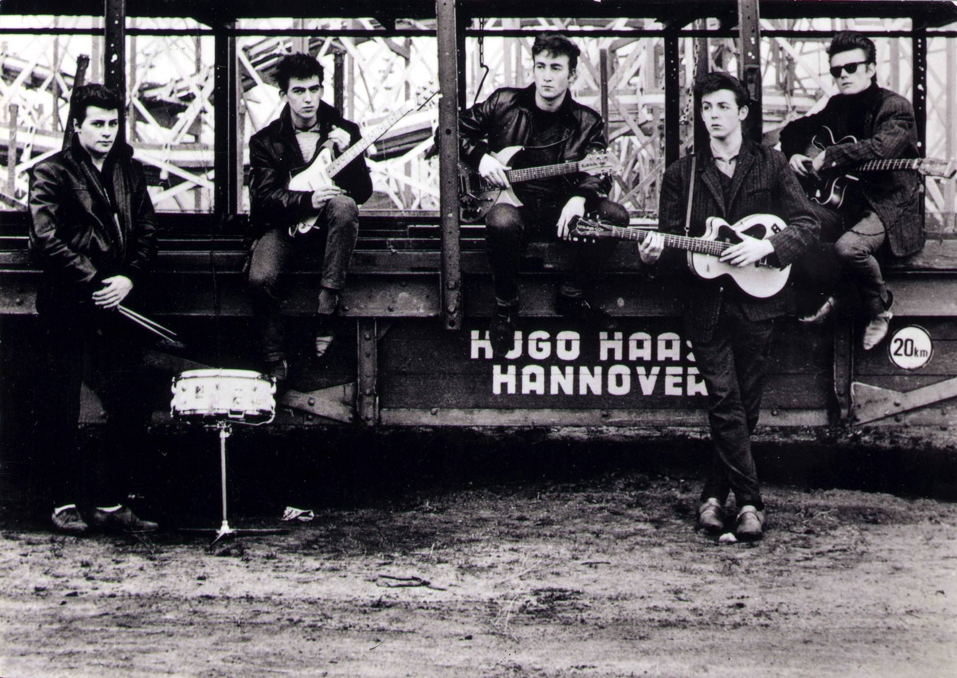 November 1960, The Beatles first photo-shoot.