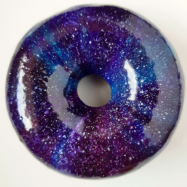 galaxy doughnut