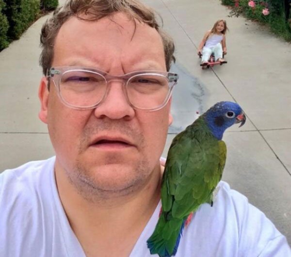 Andy Richter unloads on woman who says “depression is a choice”