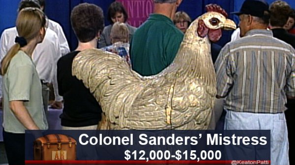 photo caption - Colonel Sanders' Mistress $12,000$15,000 KeatonPatti