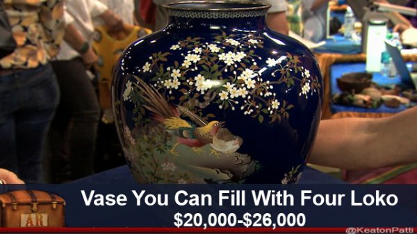Vase You Can Fill With Four Loko $20,000$26,000 KeatonPatti