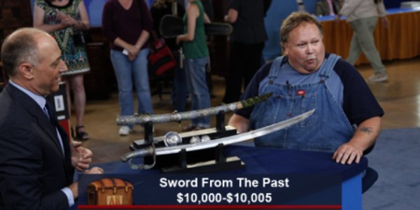fake antiques roadshow appraisals - Sword From The Past $10,000$10,005