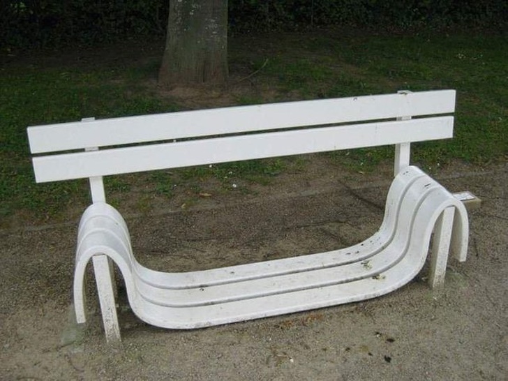 Is this bench melting?