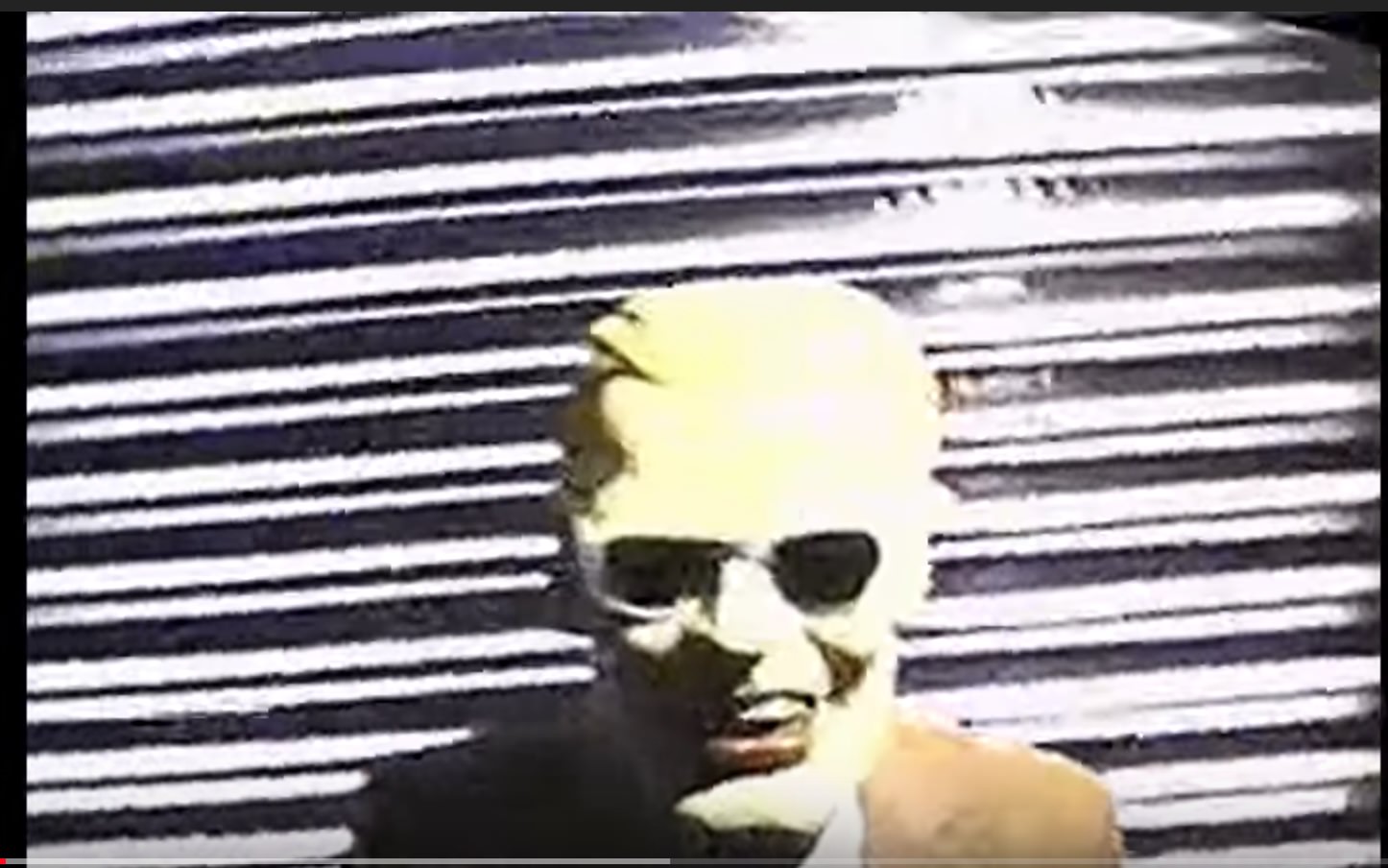 The Max Headroom TV Hacking. Long before the word “hacking” was a part of our national vocabulary, two Chicago television stations in 1987 were briefly taken over by a mysterious hacker, who interrupted broadcast signals and appeared on screen wearing a Max Headroom mask and sunglasses. The first attack happened during a news segment and lasted just 25 seconds, in which the Headroom character said and did nothing. But in the second intrusion during an 11pm broadcast of a Doctor Who broadcast on PBS, the guy dressed like Max mooned the audience and was spanked by a fly swatter.