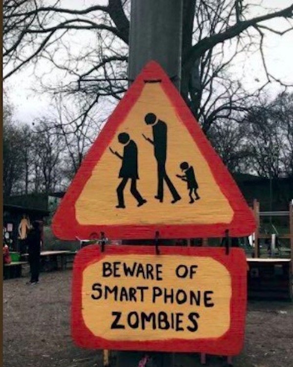 beware of smartphone zombies - Beware Of Smart Phone Zombies