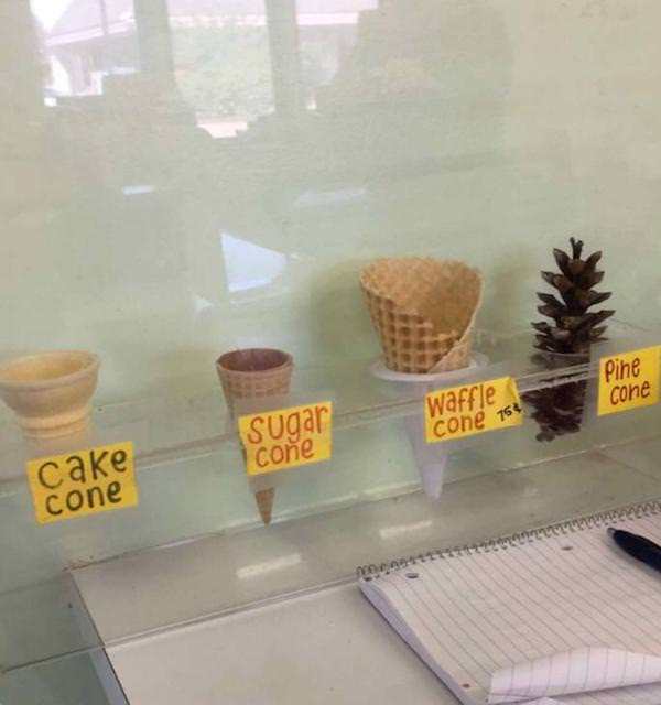 cake waffle sugar cone - Pine cone Waffle cone 15 sugar Icone cake cone
