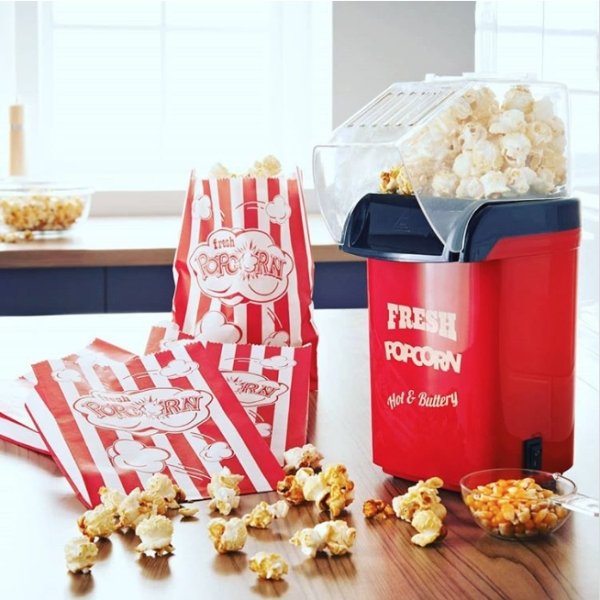 What about a portable popcorn maker?