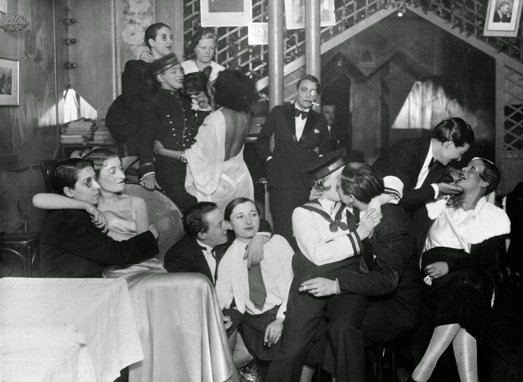 Gay club in Paris, France in 1934