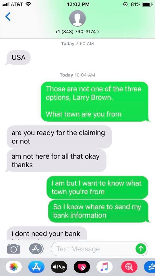 Guy turns the table on this fedex scammer