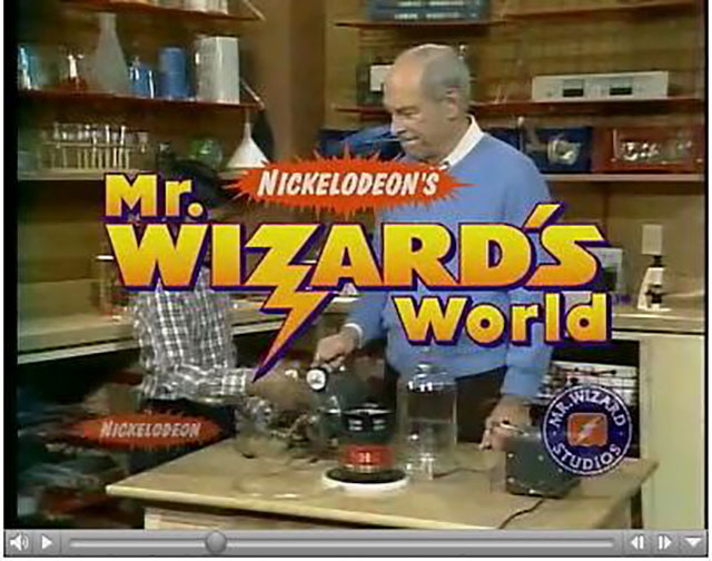 mr wizard - Nickelodeon'S Vazards World Nickelodeon Udio