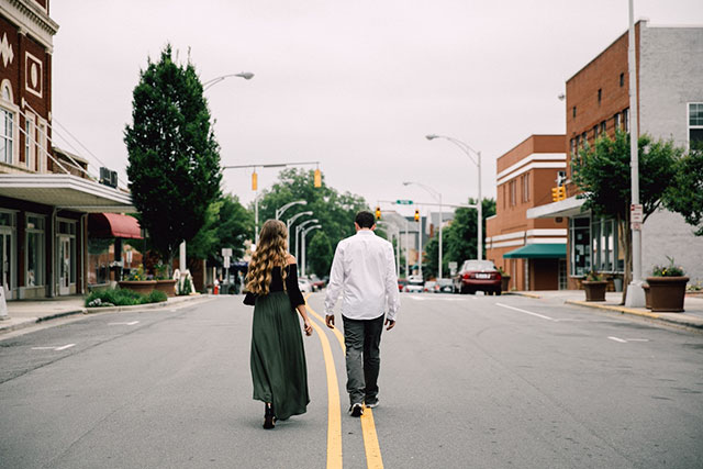 If you have to fight with your significant other, hold hands and go for a walk. It’s very, very, VERY difficult to get angry while holding hands, or while walking together in the same direction.