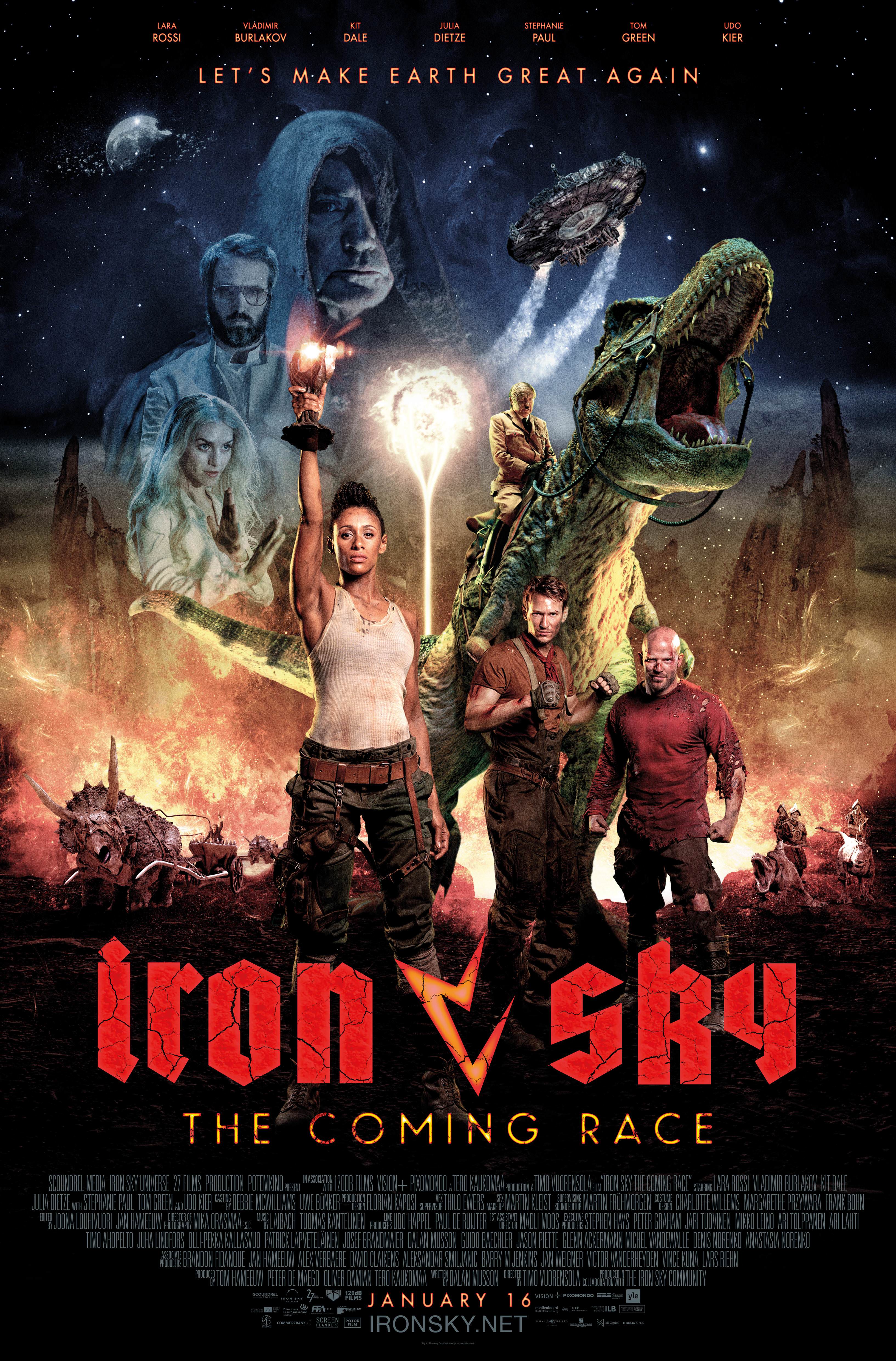meme iron sky the coming race poster - Let'S Make Earth Great Again tron V sky The Coming Race January 16 Ironskynet