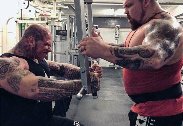 Don’t sleep on the ‘scariest man on the planet’ though. Ford’s been training for his debut with the former World’s Strongest Man, Eddie Hall, and he says he’s ready for anyone who crosses his path, even a shark or a bear. According to him, “I reckon I could do both at the same time actually.”