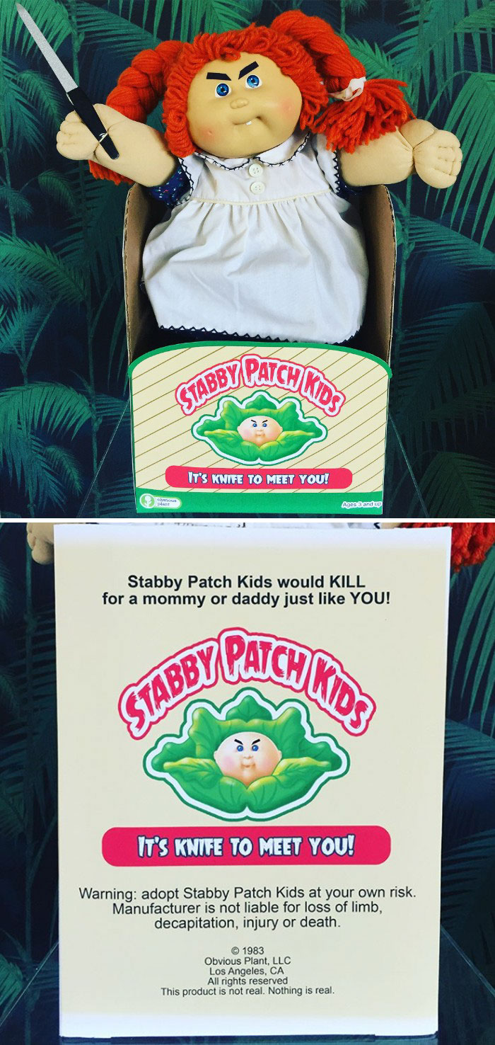 savage patch kids - Stabby Pas It'S Knife To Meet You! Stabby Patch Kids would Kill for a mommy or daddy just You! Tabby Pac It'S Knife To Meet You! Warning adopt Stabby Patch Kids at your own risk. Manufacturer is not liable for loss of limb. decapitatio