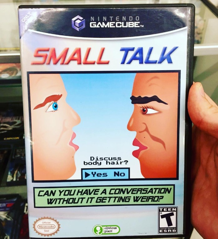 obvious plant toys - Nintendo Gamecube Small Talk Discuss body hair? Yes No Can You Have A Conversation Without It Getting Weiro Teen Ofici Nintendo