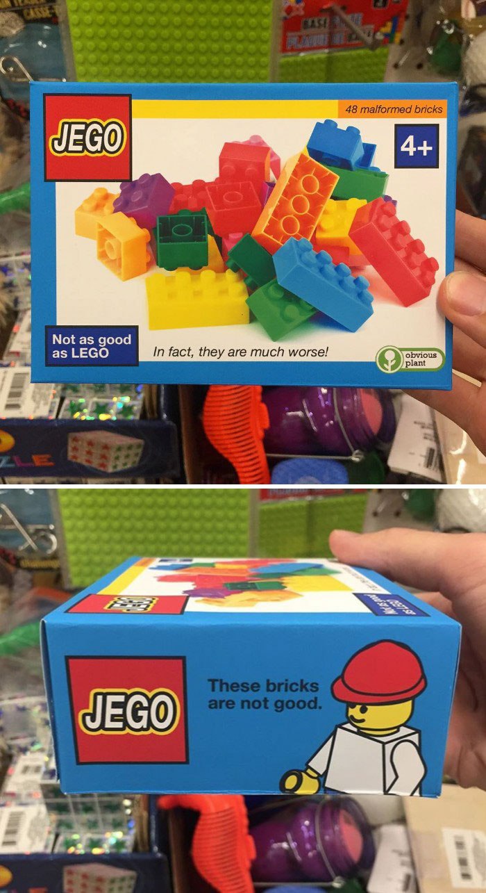 obvious plant toys - 48 malformed bricks Jego Not as good as Lego In fact, they are much worse! obvious plant Jego These bricks are not good.