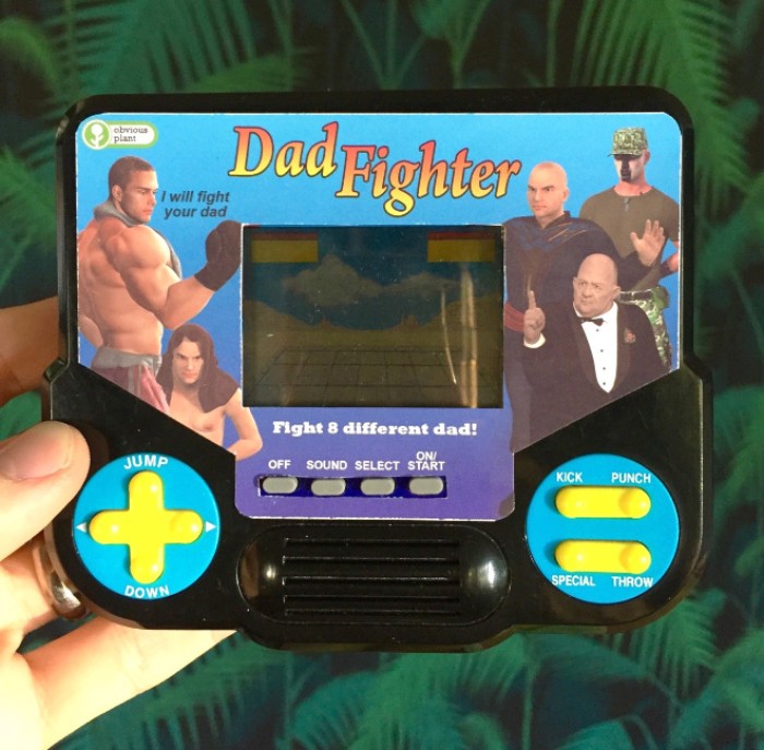 obvious plant toys - DadFighter I will fight your dad Fight 8 different dad! Jump Off Sound Select Start Kick Punch Special Throw Down