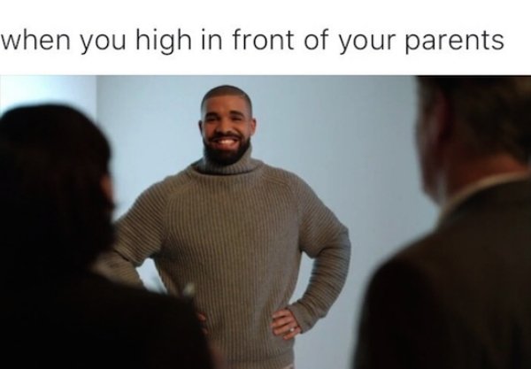 summer's gonna be lit - when you high in front of your parents