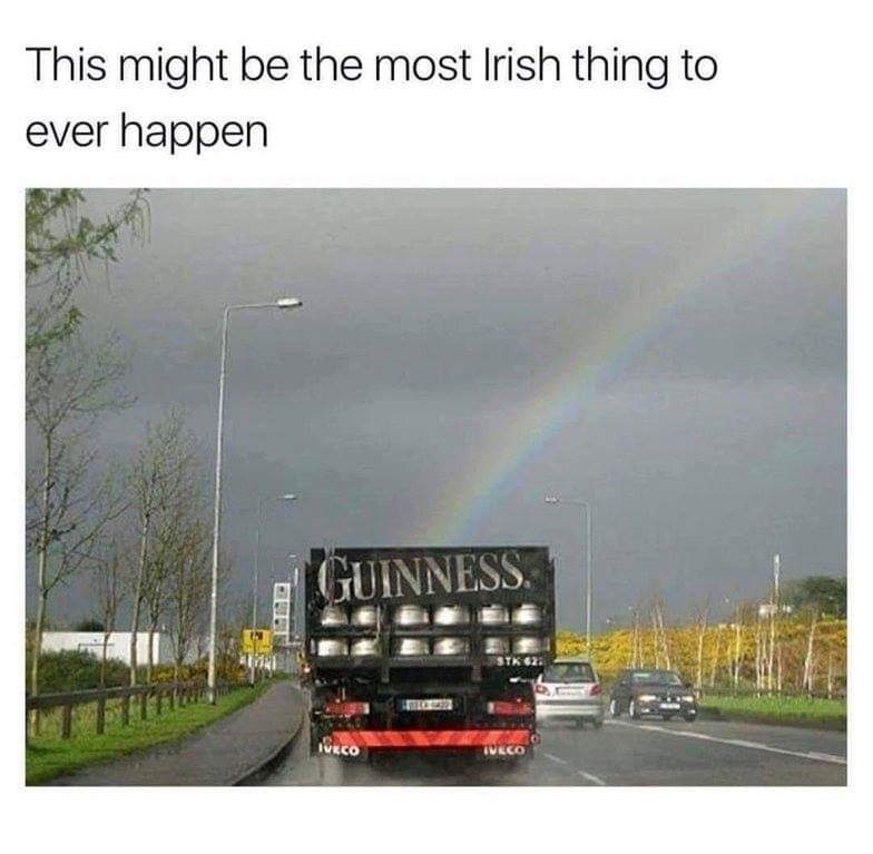 random most irish thing ever - This might be the most Irish thing to ever happen Guinness