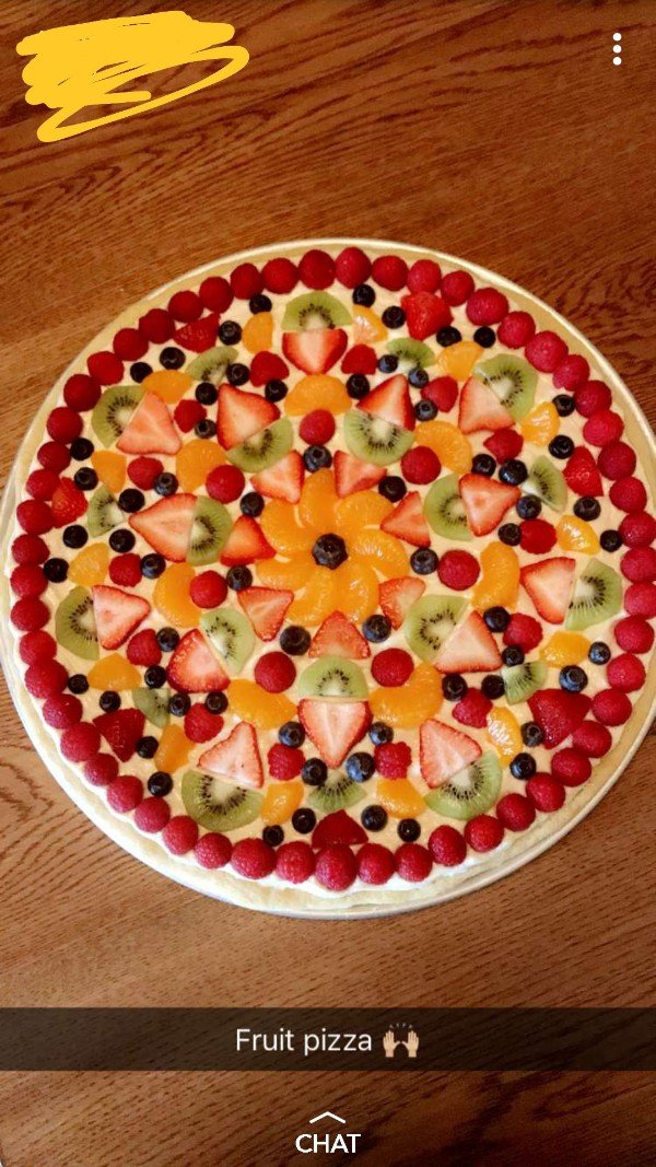 torte - Fruit pizza Chat