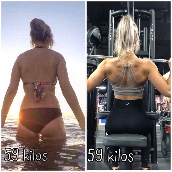 24 proofs that fitness and weight loss are different