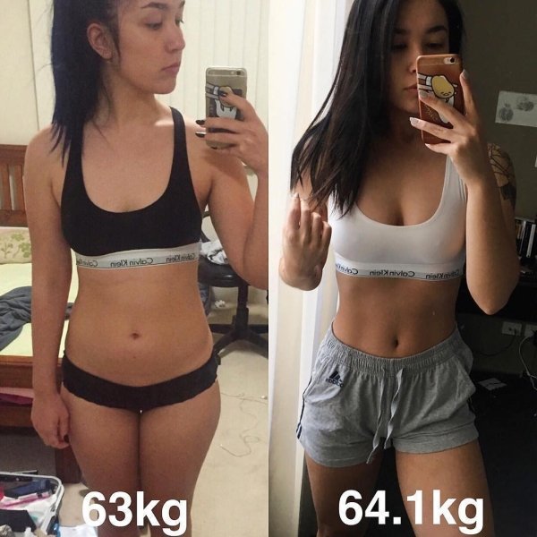 24 proofs that fitness and weight loss are different