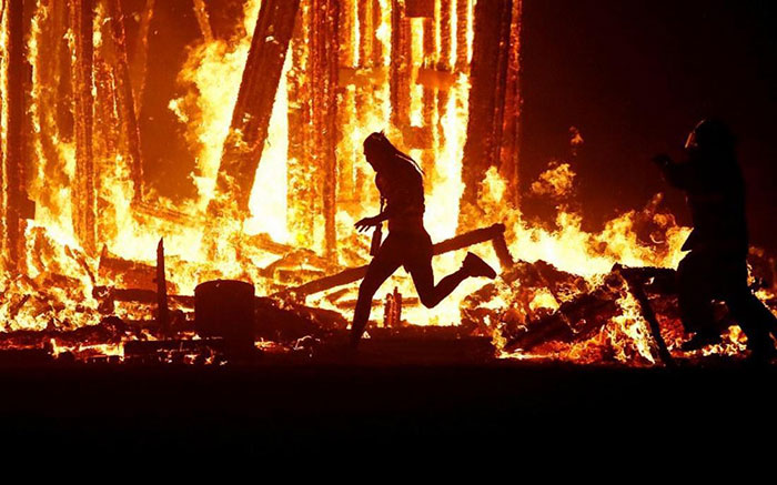 Man Running Into Burning Effigy At Burning Man Festival. He Died From Injuries