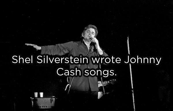 glen sherley - Shel Silverstein wrote Johnny Cash songs.