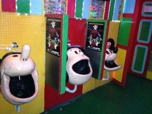 mickey mouse urinal