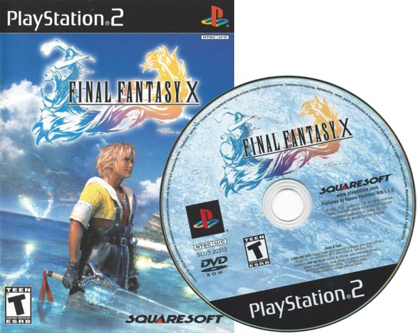gaming ไฟ น อ ล แฟนตาซี x - PlayStation 2 Final Fantasy X Final Fantasy X Squaresoft i .com ar le Llc p SLUS20312 Dvd Did On An Squaresoft