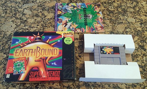 gaming earthbound box - Earthbound $19" Earthbound Bonus Inside Yida Cevi Wenon Entertainment System