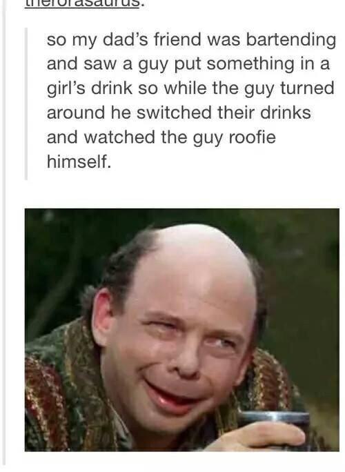 liars- inconceivable meme - LIGIVIggulus. so my dad's friend was bartending and saw a guy put something in a girl's drink so while the guy turned around he switched their drinks and watched the guy roofie himself.