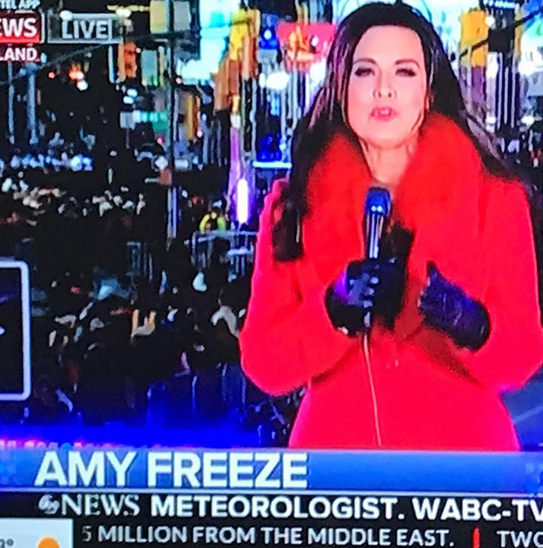 funny name name matches their jobs - Ws Live Land.. Amy Freeze Cnews Meteorologist. WabcTv 5 Million From The Middle East. I Two