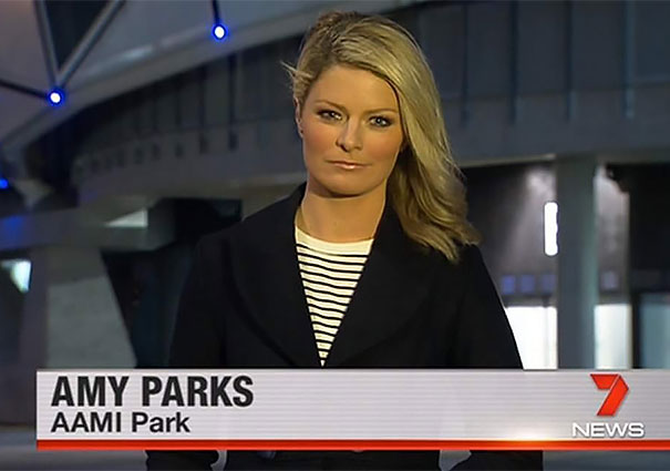funny name amy parks at aami park - Amy Parks Aami Park News