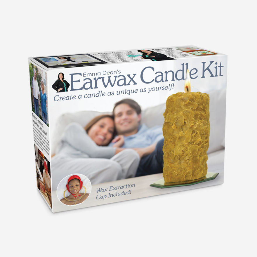 earwax candle kit - Earwax Candle Kit Create a candle as unique as yourself! . 12 Wax Extraction Cap Included!