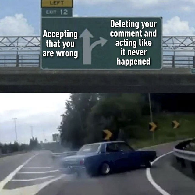 your mom gay car - Left Exit 12 Accepting that you are wrong Deleting your comment and acting it never happened