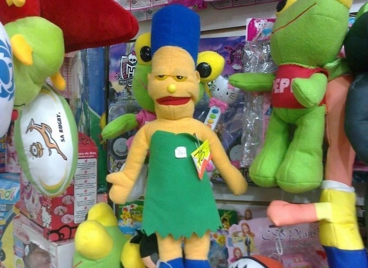 design fail simpsons knock off