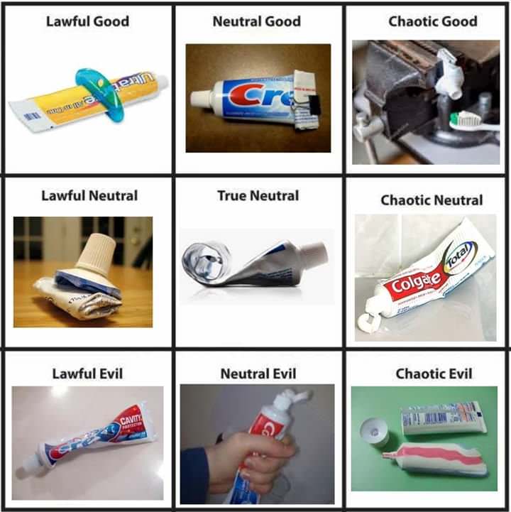 memes - chaotic neutral memes - Lawful Good Neutral Good Chaotic Good Lawful Neutral True Neutral Chaotic Neutral Total Colgae Lawful Evil Neutral Evil Chaotic Evil Cavite