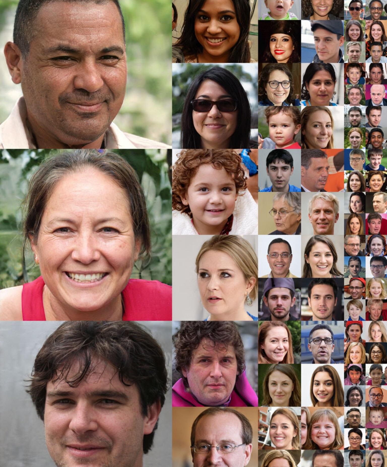 These are all faces made by NIVIDIA’s neuro-network, none of them are real