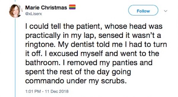 Woman Shares Her Hilarious Story About The Time She Wore Musical Panties To Work