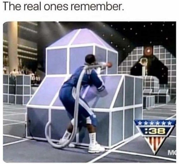 american gladiators events - The real ones remember. H38 Mid