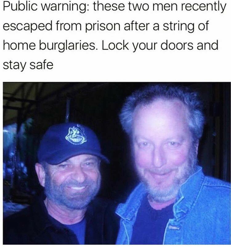 memes-  suck brick kid - Public warning these two men recently escaped from prison after a string of home burglaries. Lock your doors and stay safe